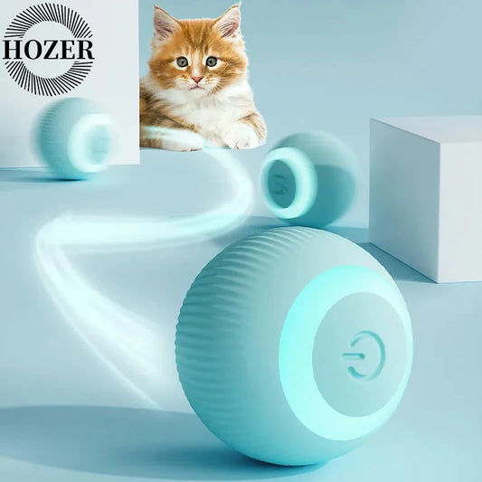 Smart Interactive Cat Ball - Automatic Rolling Toy for Indoor Play